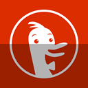 Duckduckgo OrangeRed icon