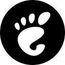 Gnome Black icon