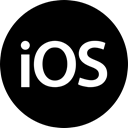 ios, Apple Black icon