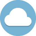 Cloud SkyBlue icon