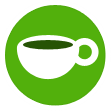 cup, drink, Coffee, mug, beverage, tea, hot OliveDrab icon