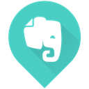 Note, Evernote, Notes MediumTurquoise icon