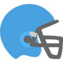 sport, hat, helmet, Football, Protection, head CornflowerBlue icon