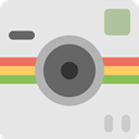 Camera, photo, Polaroid, socialmatic, wireless, Mobile, video Gainsboro icon