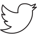 Social, twitter, Connect, media, share, News, tweet Black icon