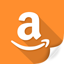 storage, payment, Services, Amazon, financial Coral icon