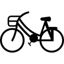 ride, Pushbike, Bike, Bicycle, sports, travel Black icon