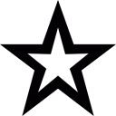Geometric Shape, geometry, Star Shape, cinema, Star Silhouette Black icon