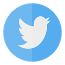 Circle, media, twitter, tweet, Social SkyBlue icon