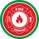 Fireman, firefighters, Burn, Flame, security, fire Crimson icon