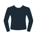 Clothes, Jumper, fabric, sweater, clothing, Man DarkSlateGray icon