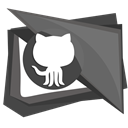 repository, Social, Git, Github, Connection, Communication, Logo DimGray icon