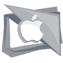 Device, Mobile, Fruit, Apple, Computer DarkGray icon
