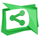 media, Social, widget, Sharethis, web LimeGreen icon