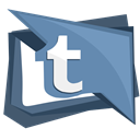 media, Tumblr, Social, blog, Tumbler CadetBlue icon