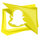 technology, snap, Snapchat, Social, Mobile Gold icon