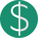 Currency, Dollar, minimal, Euro, Finance, green SeaGreen icon
