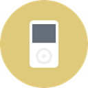 Multimedia, media, music, player, ipod, sound, electronics BurlyWood icon