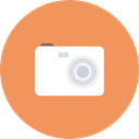 picture, Camera, electronics, Multimedia, photography, image, photo SandyBrown icon