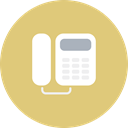 telecommunication, electronics, Business, office, telephone, Analog BurlyWood icon