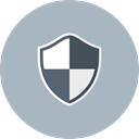secure, Safe, insurance, security, safety, Protection, shield Silver icon