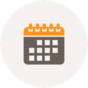 reminder, Schedule, date, Month, Calendar, Appointment, Planner WhiteSmoke icon