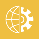 world, optimization, globe, settings, Gear, configuration, performance SandyBrown icon