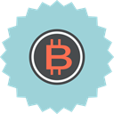 Currency, ecommerce, Bitcoin, coin, Finance, Money, Cash LightBlue icon
