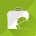 Android, store, Shop, Cart, market, shopping, marker YellowGreen icon