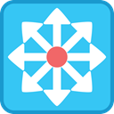 stencil, visio, networking, multilayer, layer 3, switch, Cisco MediumTurquoise icon