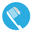 Dentist, tooth, untitled, toothpaste, dental, Toothbrush DodgerBlue icon