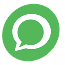 network, Ballon, Social, Message, Chat, Whatsapp, Contact MediumSeaGreen icon