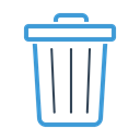 delete, remove, recycling, Bin, Trash, junk, Garbage Black icon