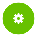 Gear, system, settings, configuration, preferences, Options, Control OliveDrab icon