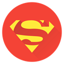 earth, Man, Super, superhero, Superman, saver Tomato icon