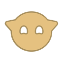 fly, points, happy, Android, Brown, bot, round BurlyWood icon