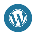 web, Design, cms, word, Page, blog, Wordpress DarkCyan icon
