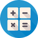 Finance, Business, calculator, calculation LightSeaGreen icon