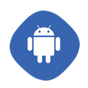 Mobile, phone, smartphone, Android, Device SteelBlue icon