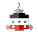 bot, Iraq, flag, telegram, Iq, robot Black icon