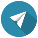 send, Paperfly SteelBlue icon