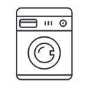 machine, Clean, washing, wash, Laundry Black icon