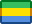 Gabon, flag Gold icon