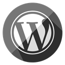 Business, Wordpress, Browser, seo, web, Blogging, internet Gray icon