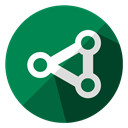 Communication, Browser, web, internet, Connection, share, network SeaGreen icon