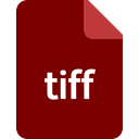 File, document, Extension, Tiff, Format Maroon icon