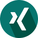 Xing, Logo, social network Teal icon