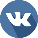 social network, vkontakte, Logo SteelBlue icon