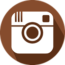 social network, Instagram, Logo SaddleBrown icon