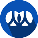 renren, Logo, social network Teal icon